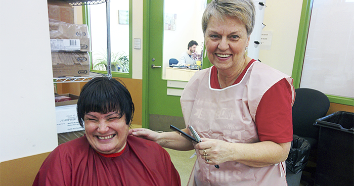 Join Diane Become A Volunteer Hairdresser Bissell Centre